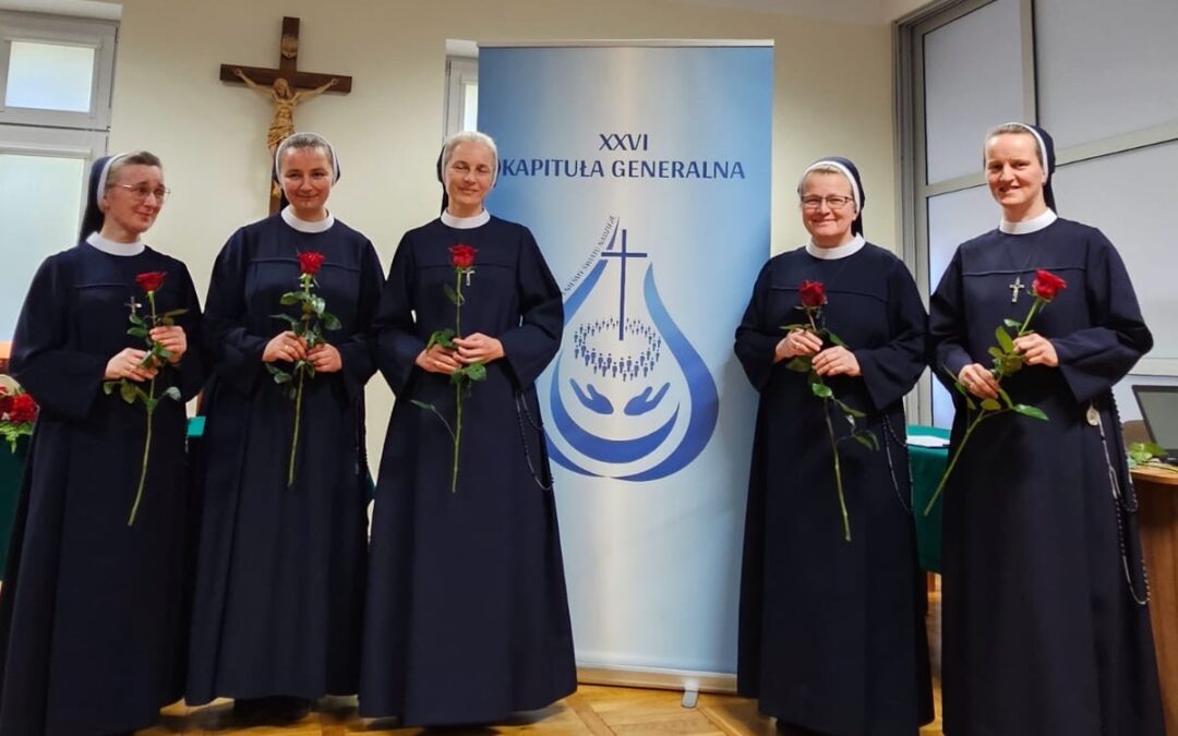 s. M. Małgorzata Kaput – nowa Przełożona Generalna wraz z Radą Generalną